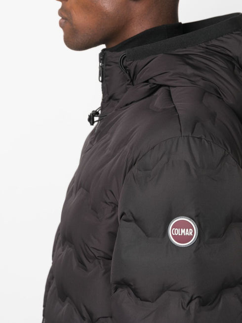 quilted padded down jacket