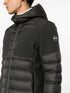 hooded zip-up padded jacket