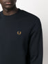 logo-embroidered cotton sweatshirt