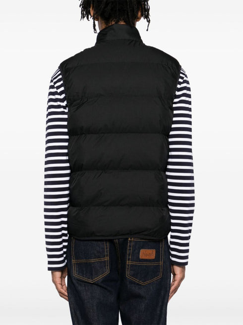 kurtka pikowana z haftowanym logo