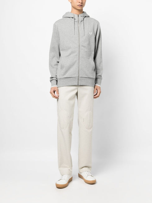 kurtka zapinana na suwak z haftowanym logo