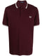 logo-embroidered cotton polo shirt