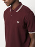 logo-embroidered cotton polo shirt