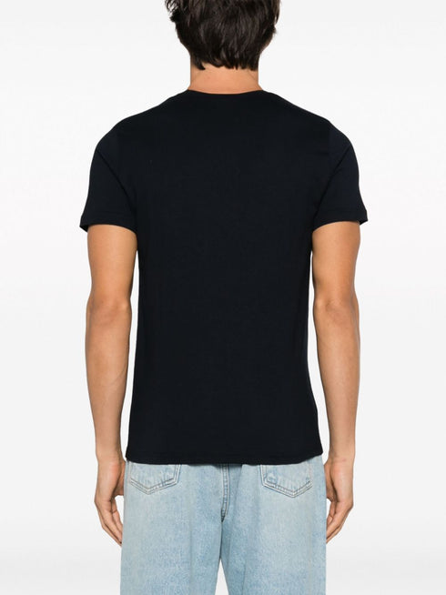 bawełniana koszulka z haftowanym logo