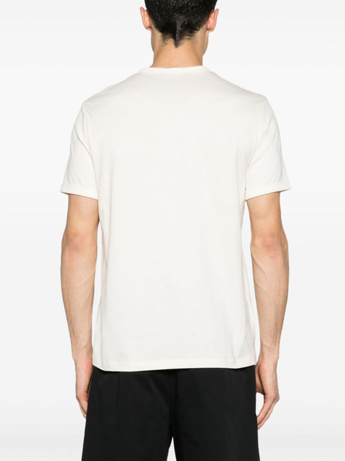 bawełniana koszulka z haftowanym logo