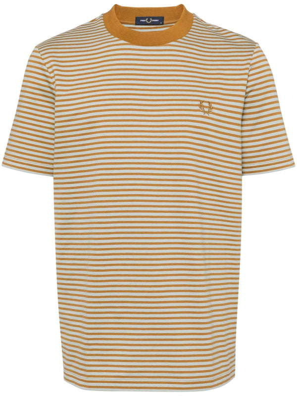 Strip cotton t-shirt