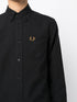 Oxford logo-embroidered cotton shirt