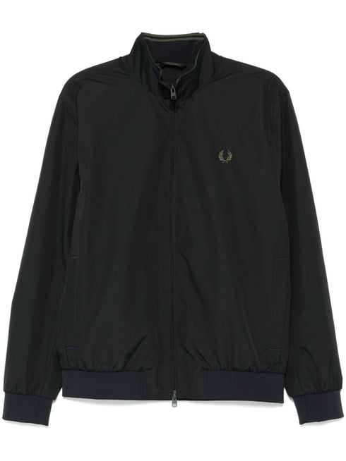 kurtka z haftowanym logo