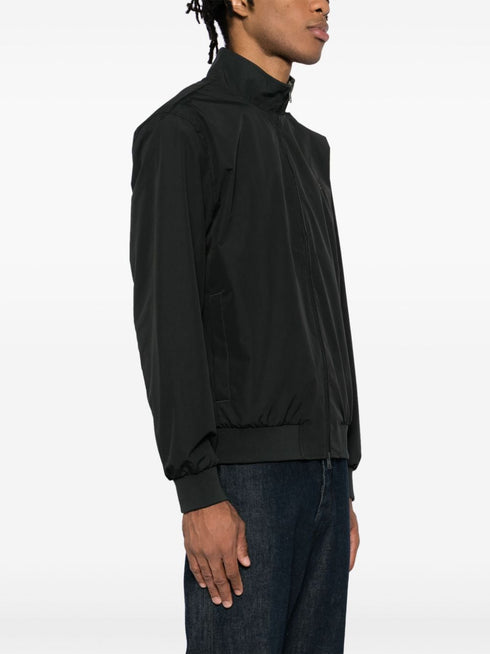 kurtka z haftowanym logo