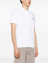logo-embroidered piqué polo shirt