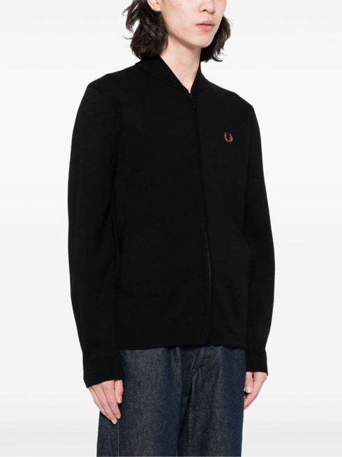 zip-up bomber jacket