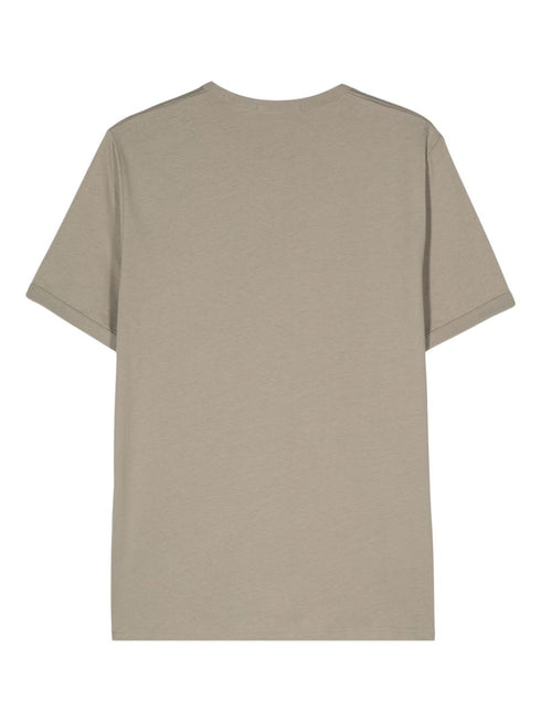 bawełniana koszulka z haftowanym logo