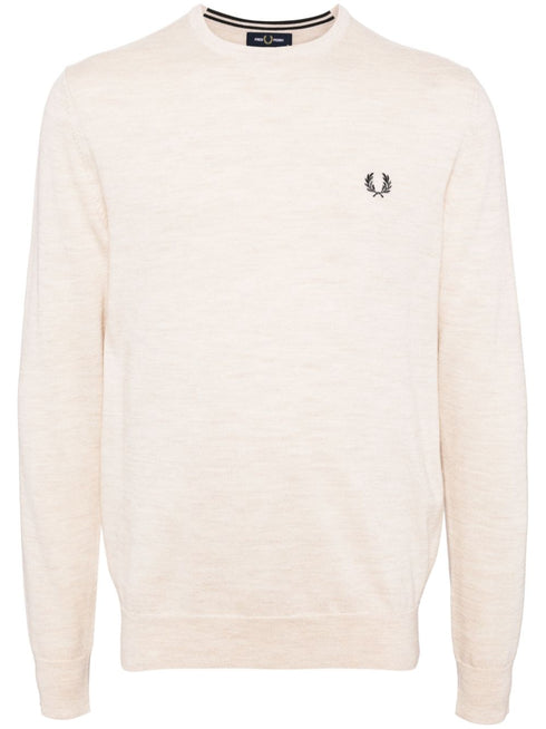 classic crew-neck jumper