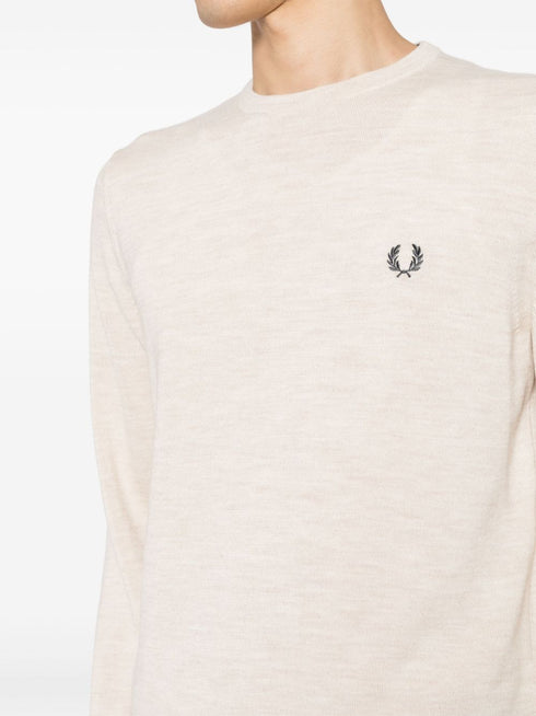 classic crew-neck jumper