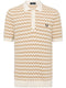 bouclé jacquard polo shirt