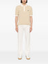 bouclé jacquard polo shirt
