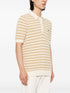 bouclé jacquard polo shirt