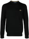 logo-embroidered crew-neck jumper
