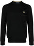 logo-embroidered crew-neck jumper