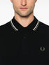 logo-embroidered polo shirt