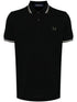 twin tipped polo shirt