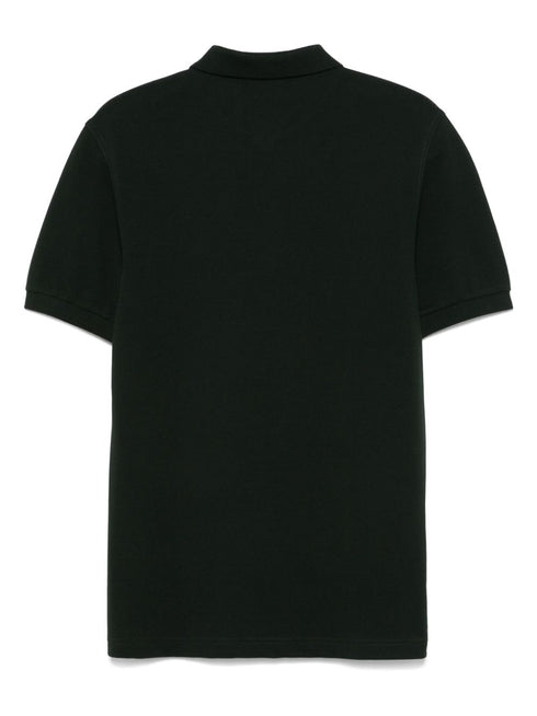 logo-embroidered polo shirt