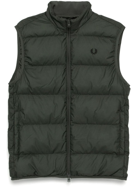 kurtka pikowana z haftowanym logo