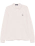 embroidered-logo polo shirt