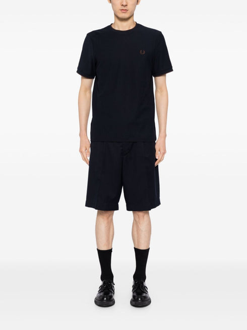 crepe piqué t-shirt