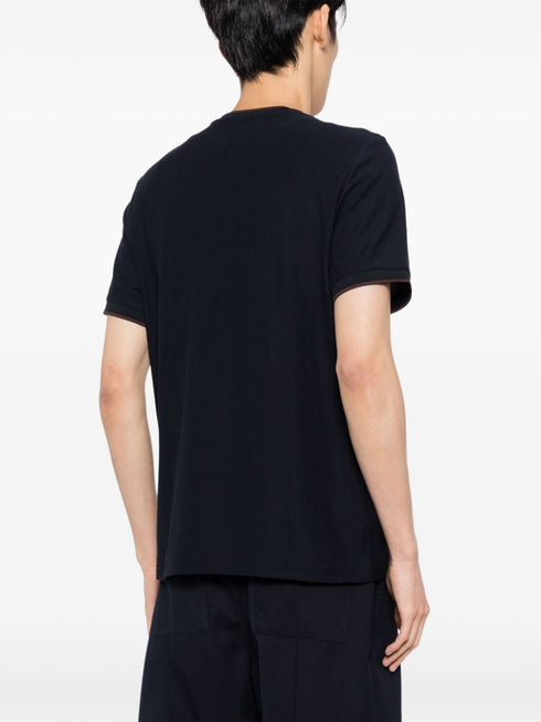 crepe piqué t-shirt