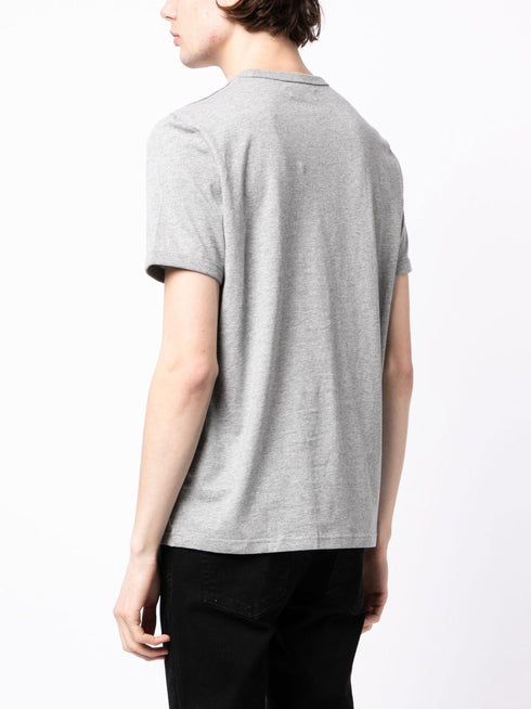 Ringer logo-embroidered T-shirt