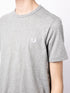 Ringer logo-embroidered T-shirt