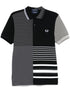 x Beams striped polo shirt