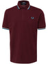 logo-embroidered polo shirt