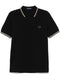 logo-embroidered polo shirt