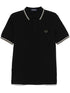 logo-embroidered polo shirt