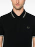 logo-embroidered polo shirt