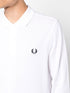 crest-motif polo shirt