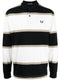striped cotton polo shirt