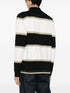 striped cotton polo shirt