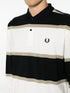 striped cotton polo shirt