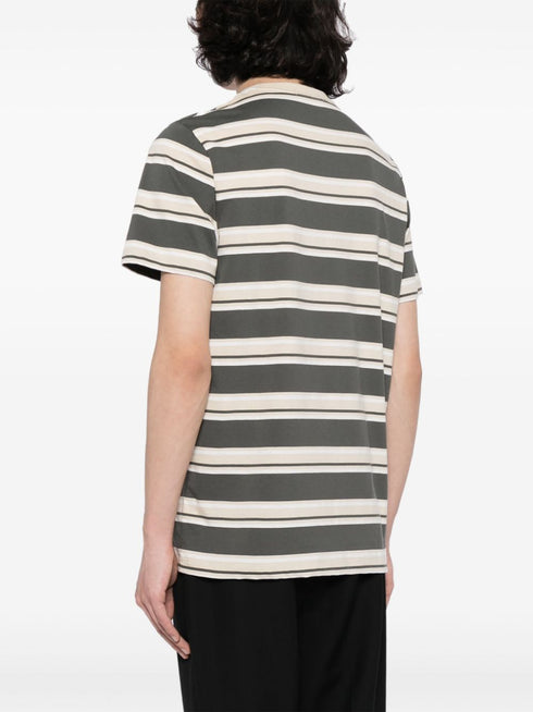 striped cotton T-shirt