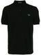 logo-embroidered cotton polo shirt