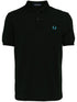 logo-embroidered cotton polo shirt
