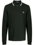 long-sleeve polo shirt