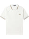 embroidered-logo cotton polo shirt