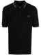 embroidered-logo polo shirt
