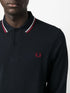 logo-embroidered cotton polo shirt