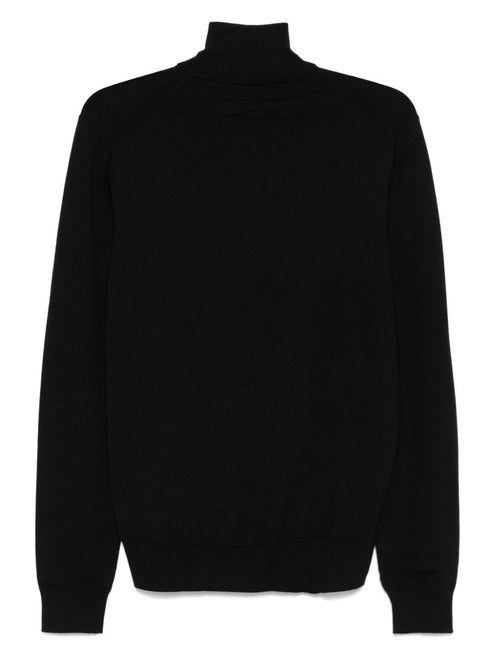 sweter z haftowanym logo