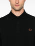 logo-embroidered polo shirt